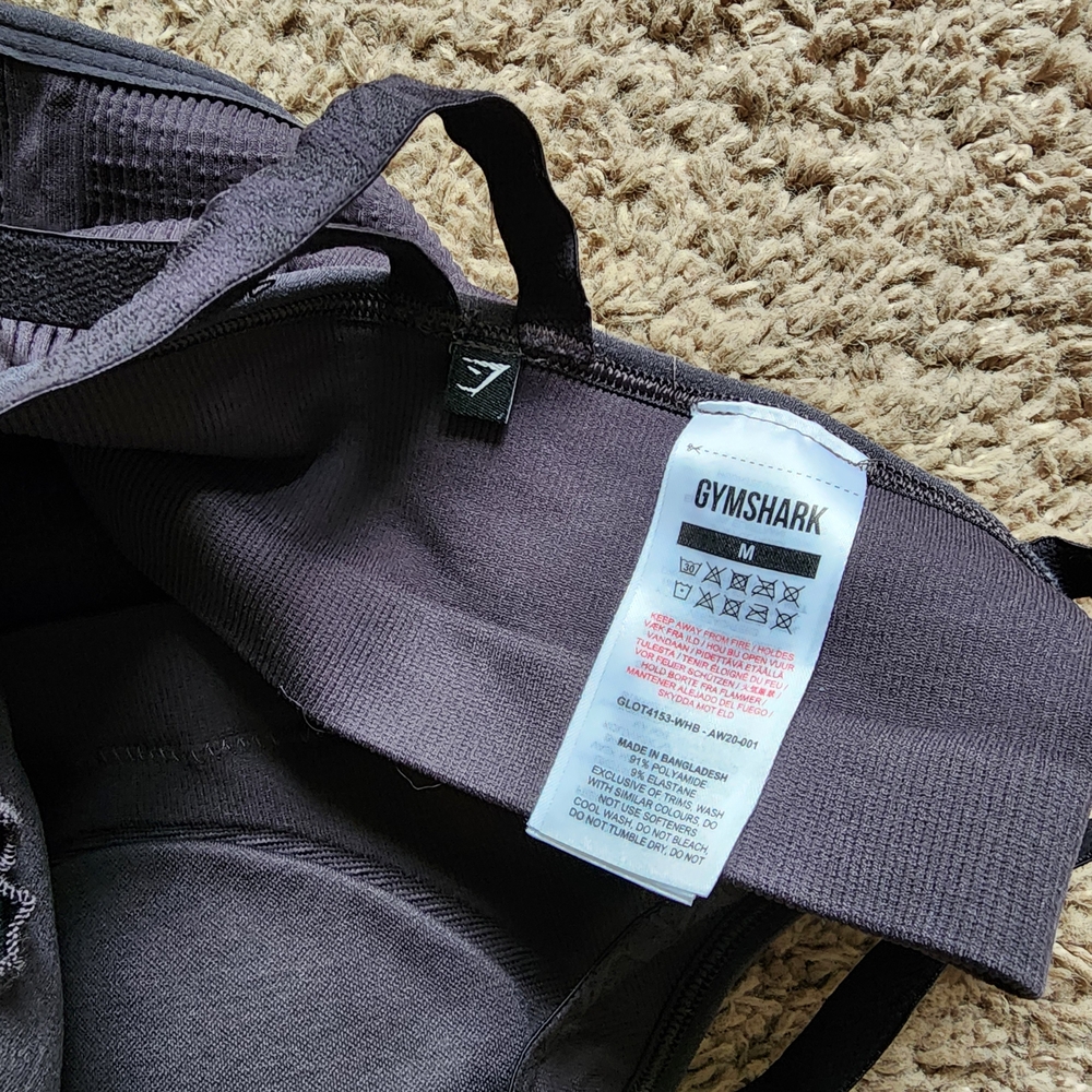 Gymshark Dark Grey One Piece Swimsuit - Picture 3 of 3